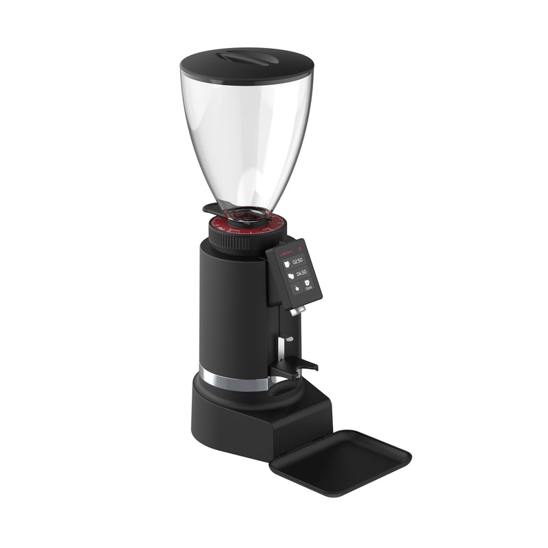 Leon 800 commercial coffee grinder with steel burrs for consistent fast grinding