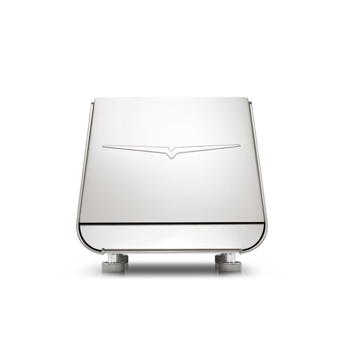 Victoria Arduino - Eagle One Prima espresso machine front view in silver finish