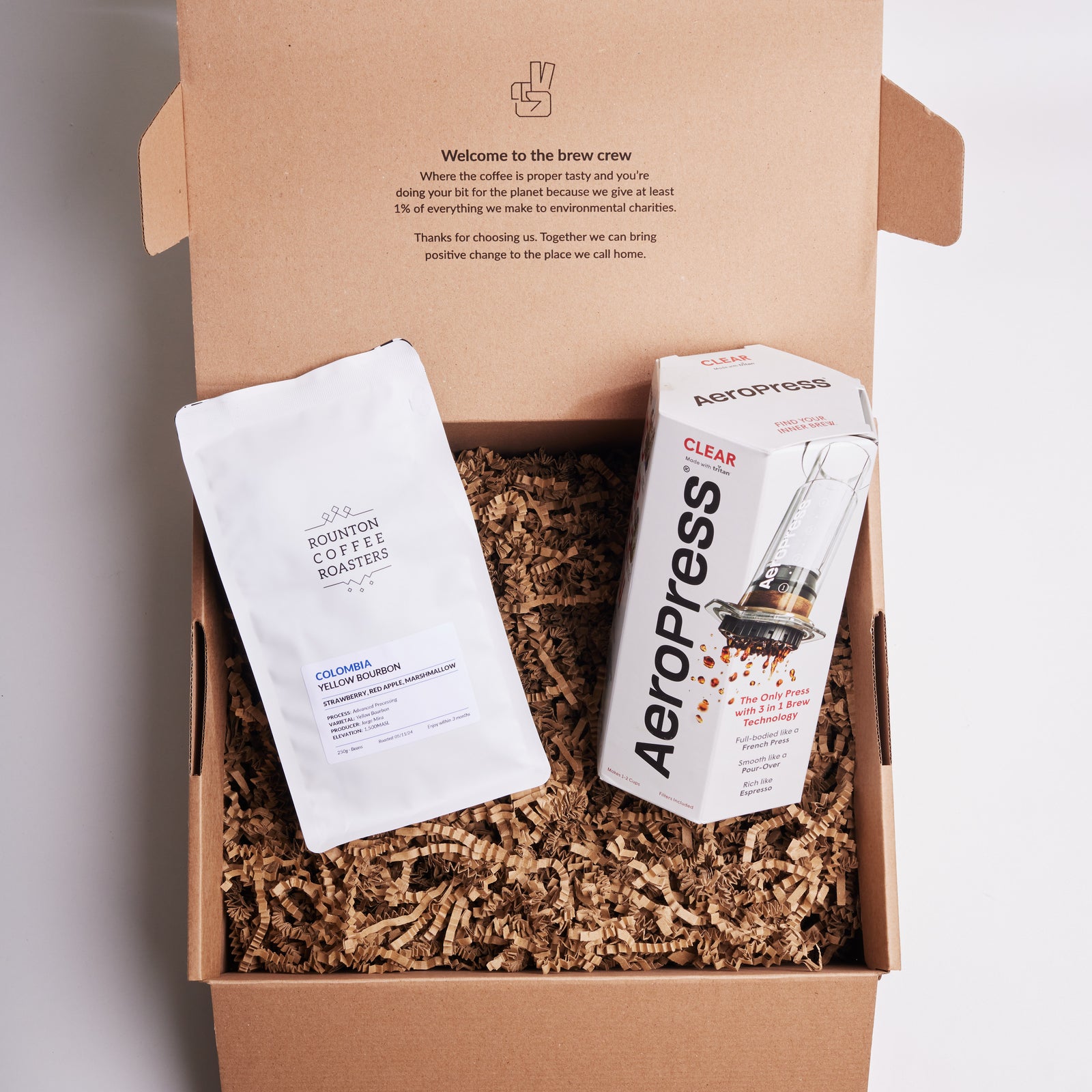 AeroPress Clear Colours Gift Set