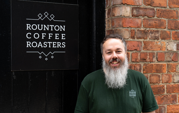 Steven Flint, production roaster at Rounton Coffee