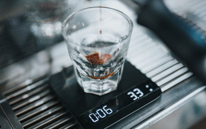 Espresso brewing at home