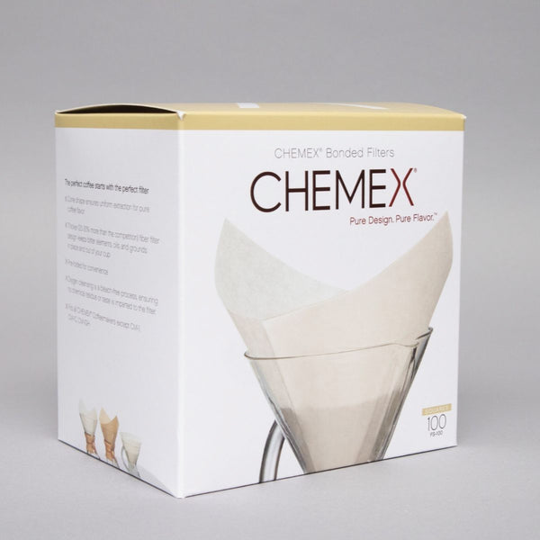Chemex Bonded Square Coffee Filters x 100