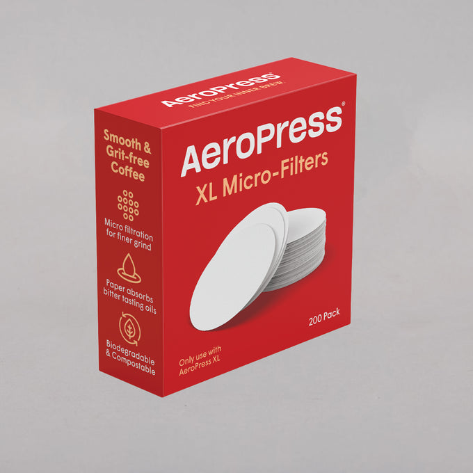 AeroPress XL Micro-Filters | 200 Coffee Paper Filters