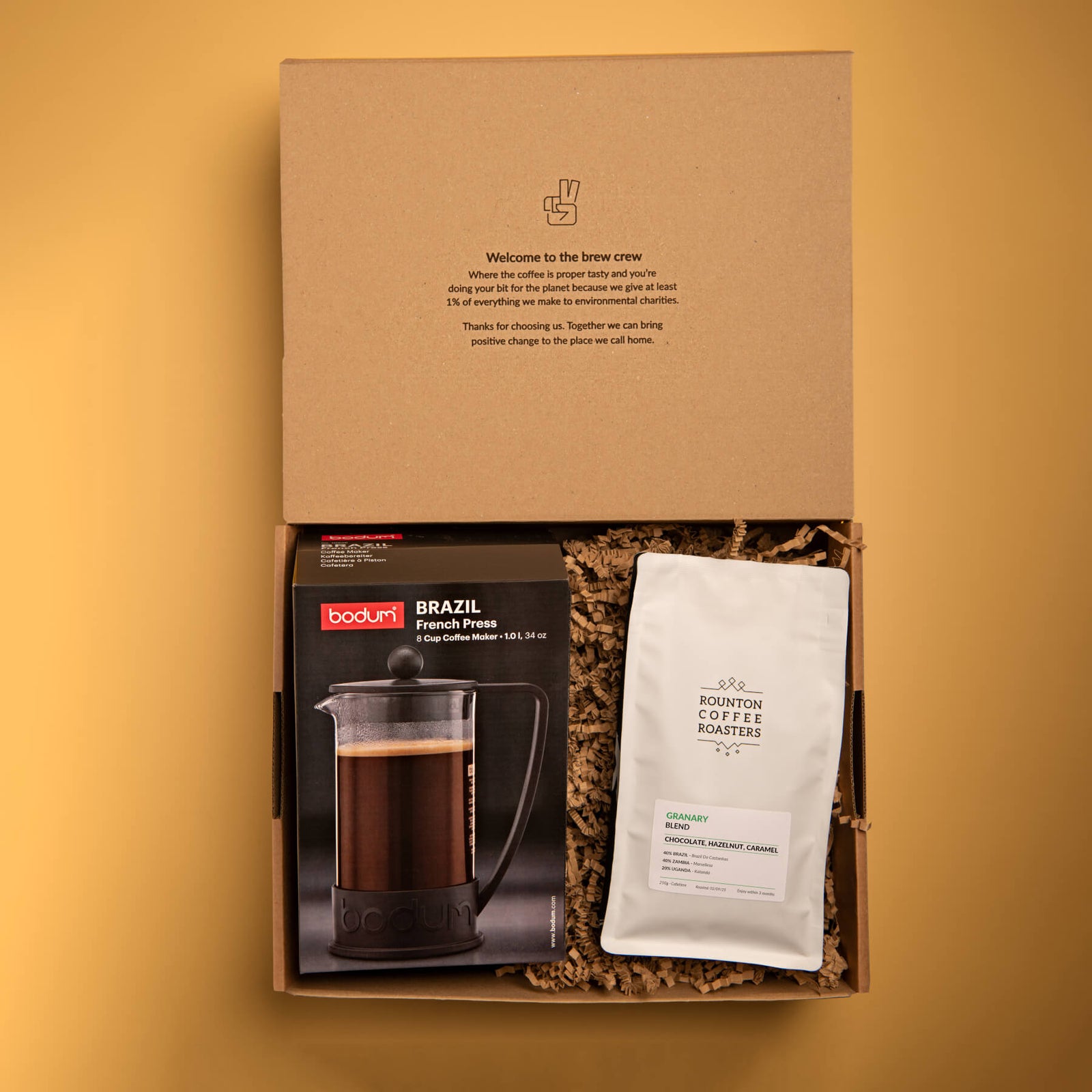 Bodum Brazil French Press Gift Set