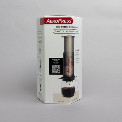 Aeropress Brewing Gift Set: Aeropress Original, Skerton Plus Grinder and 250g Bag of Specialty Coffee Beans