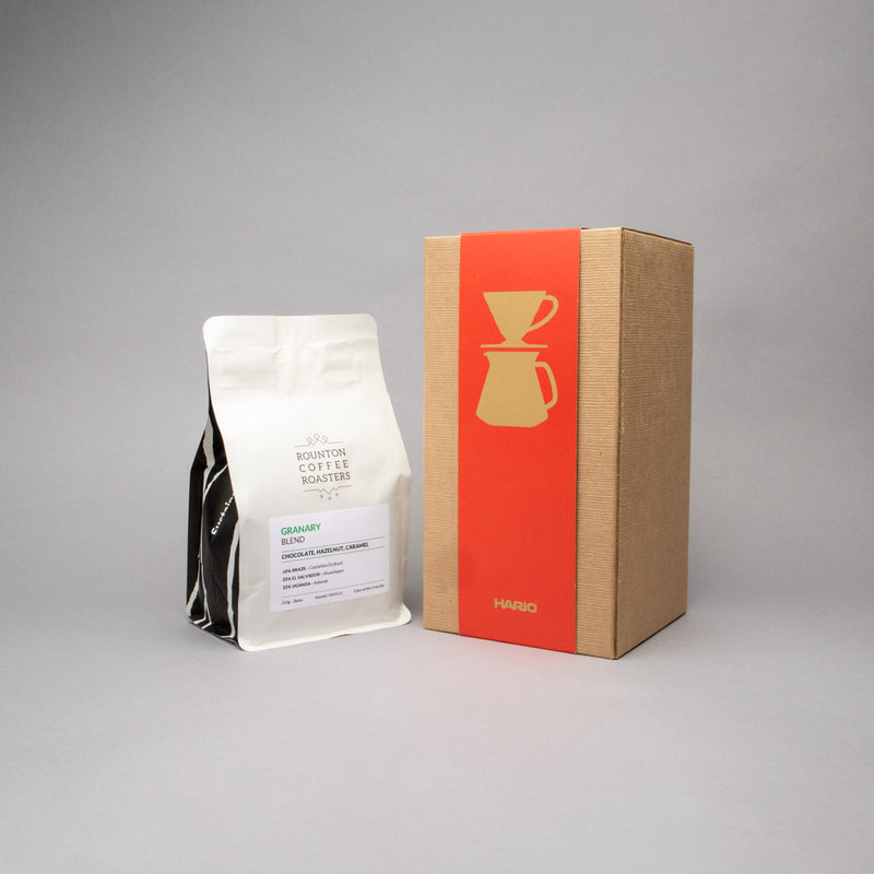 Hario V60 Ceramic Dripper Gift Set: Size 01