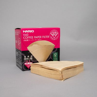 V60 Micro Gift Set: Hario Mini Mill Plus, V60 Starter Kit Size 01 (White) and a 250g Bag of Specialty Coffee Beans