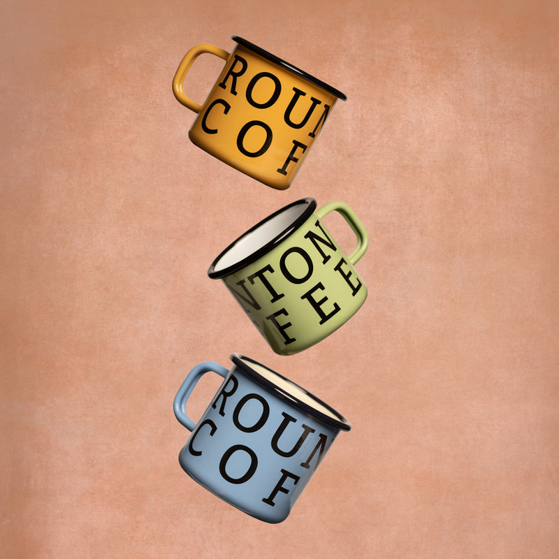Rounton Coffee Enamel Mug