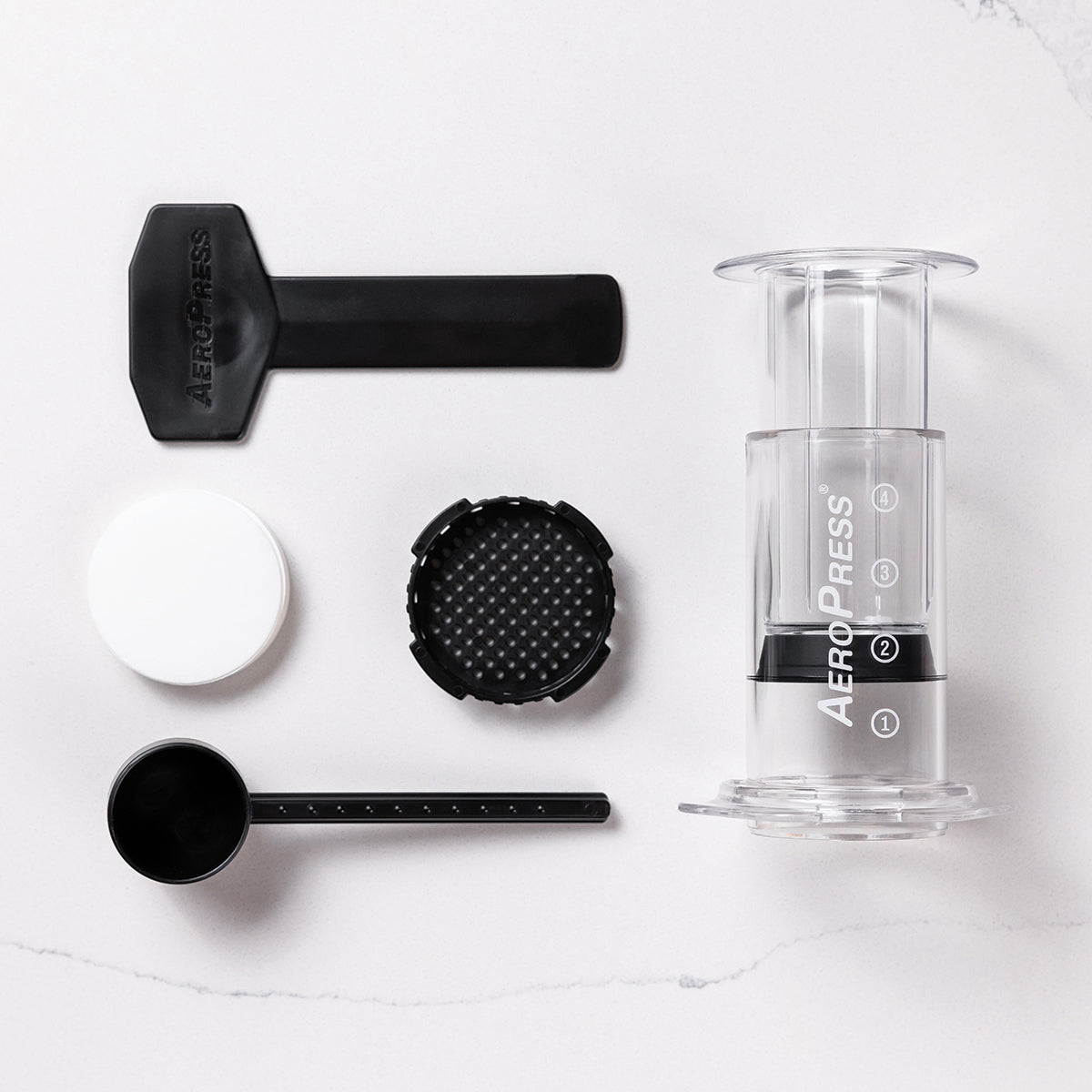 AeroPress Clear Colours and Grinder Gift Set