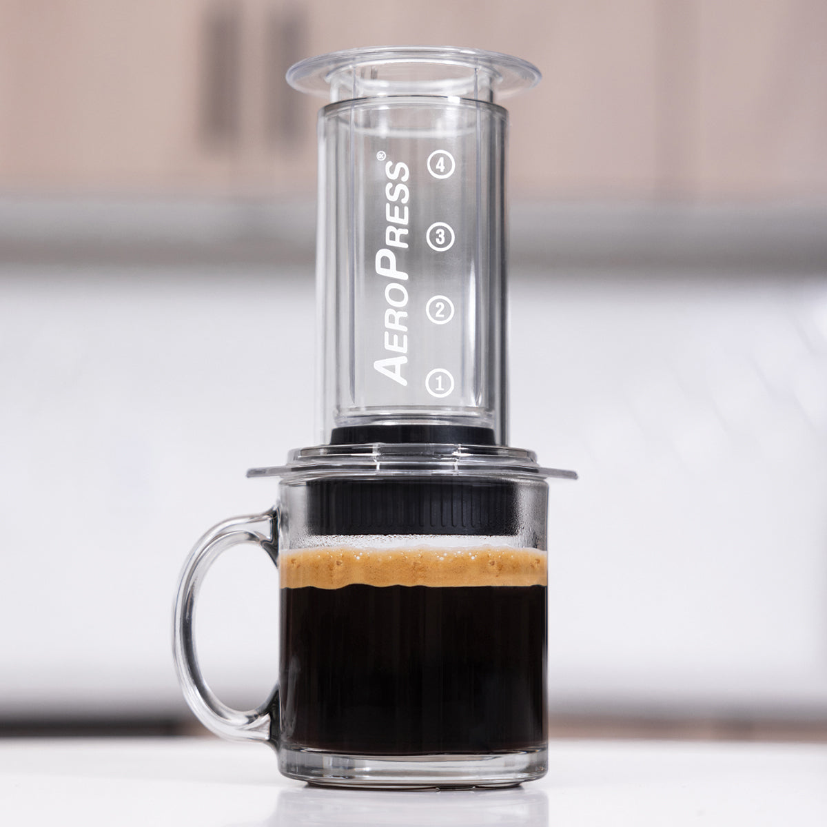 AeroPress Coffee Maker - Clear