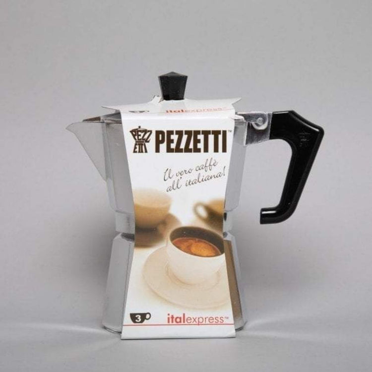 3 Cup | Aluminium | Pezzetti Moka Pot