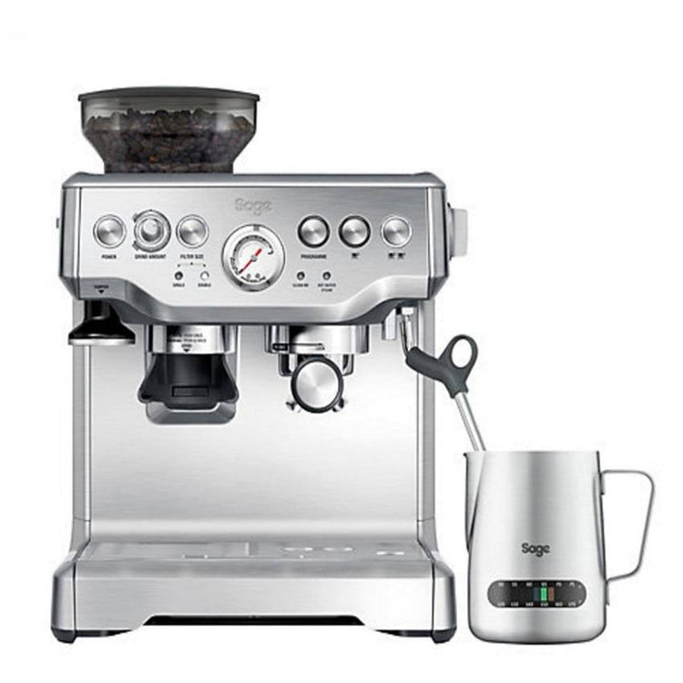 Sage The Barista Express Espresso Machine With Temp Control Milk Jug